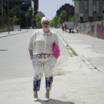 Print trousers