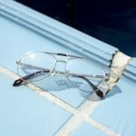 Glasses at the pool
