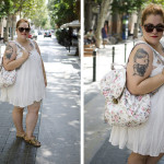 Flower backpack